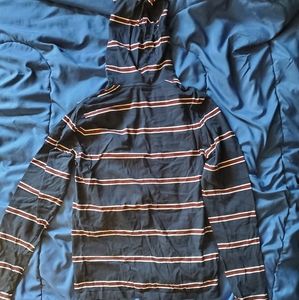 Old Navy Striped Hoodie Shirt